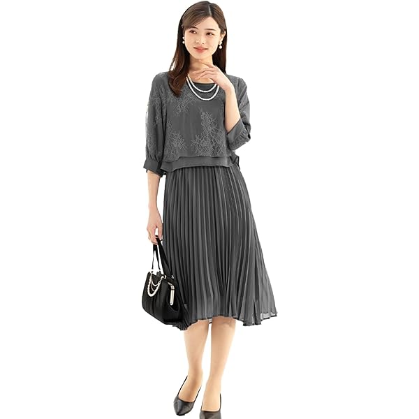 Amazon | [アッドルージュ] ドレス 結婚式 レディース 洗える